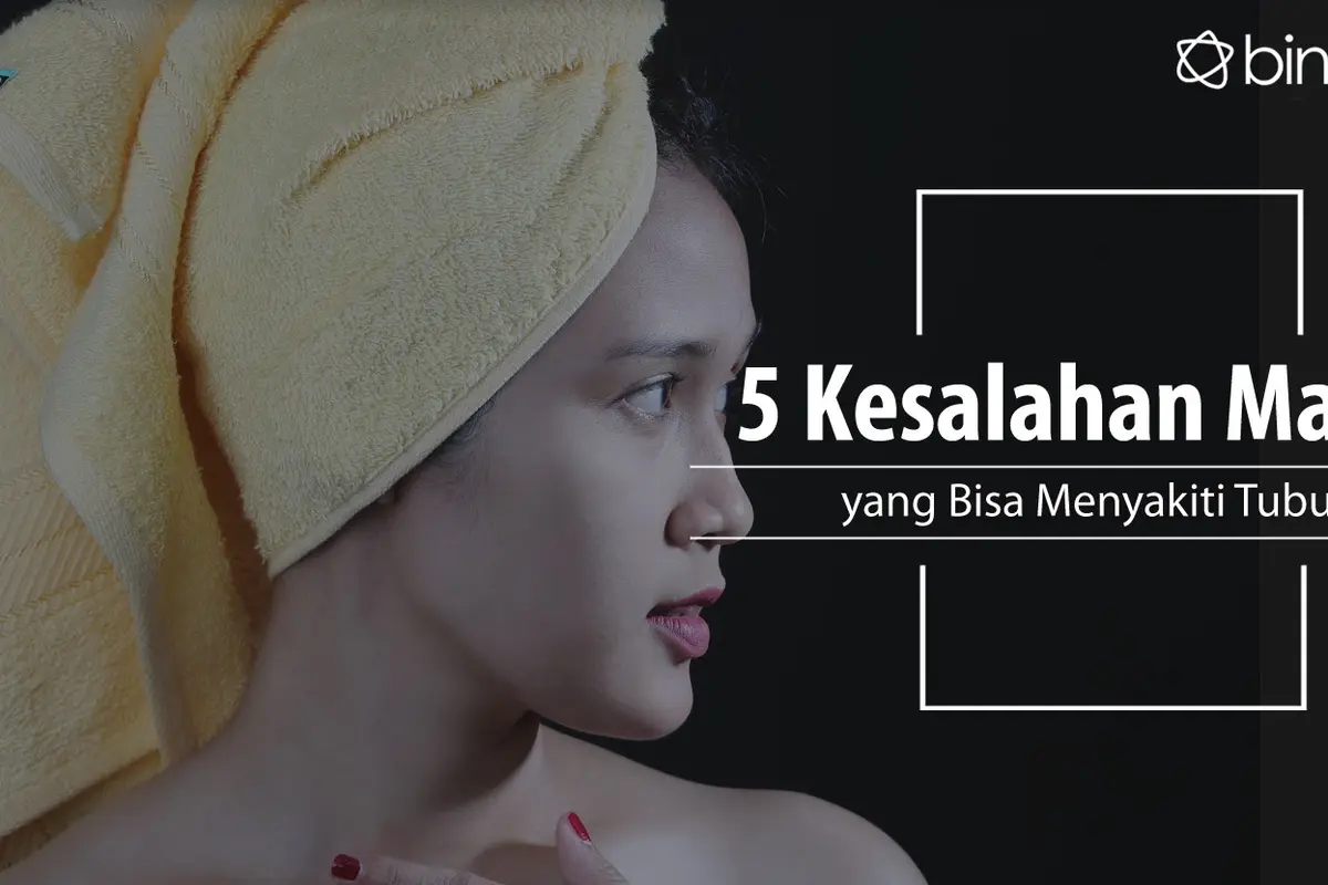 Kesalahan saat mandi yang bisa menyakiti tubuh. (Foto: Adrian Putra, Digital Imaging: Nurman   Abdul Hakim/Bintang.com)