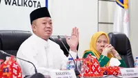 Menteri Agraria dan Tata Ruang/Kepala Badan Pertanahan Nasional (ATR/BPN), Nusron Wahid, melakukan pertemuan sebagai bentuk jalinan kerja sama dengan seluruh kepala daerah yang ada di Provinsi Sulawesi Tengah (Sulteng), Jumat (11/04/2025) (Istimewa)
