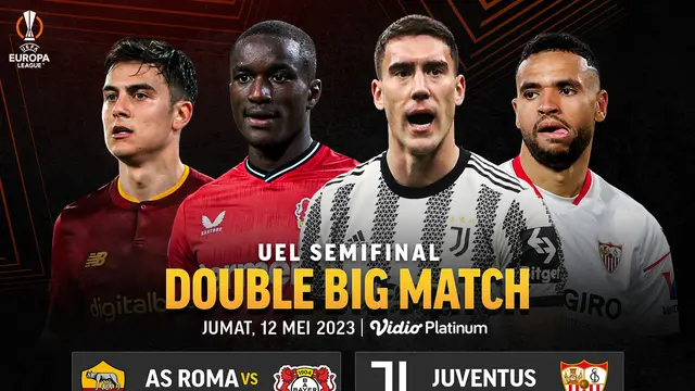 Daftar Pertandingan Liga Europa 2022/2023 Babak Semifinal Leg Pertama di Vidio