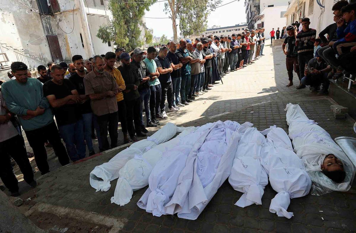 FOTO: Kebiadaban Israel Serang Gaza di Hari Kedua Idul Adha, Sedikitnya 34 Warga Tewas
