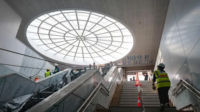 Pembangunan MRT Jakarta Fase 2A Terus Dikebut