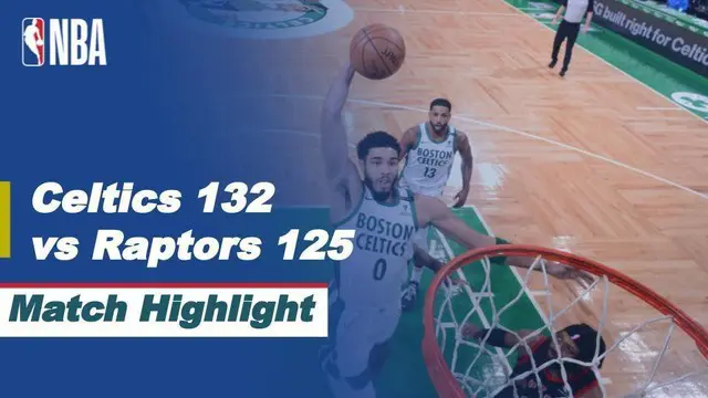 Berita Video Highlights NBA, Boston Celtics Menang Dramatis Saat Melawan Toronto Raptors (5/3/2021)