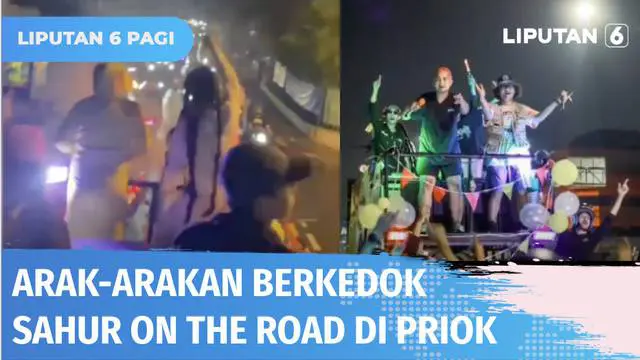 Polsek Sunda Kelapa dan Polres Pelabuhan Tanjung Priok, Jakarta Utara, menangkap puluhan pemuda peserta arak-arakan berkedok sahur on the road. Dari puluhan peserta, empat di antaranya ternyata pengguna narkotika.