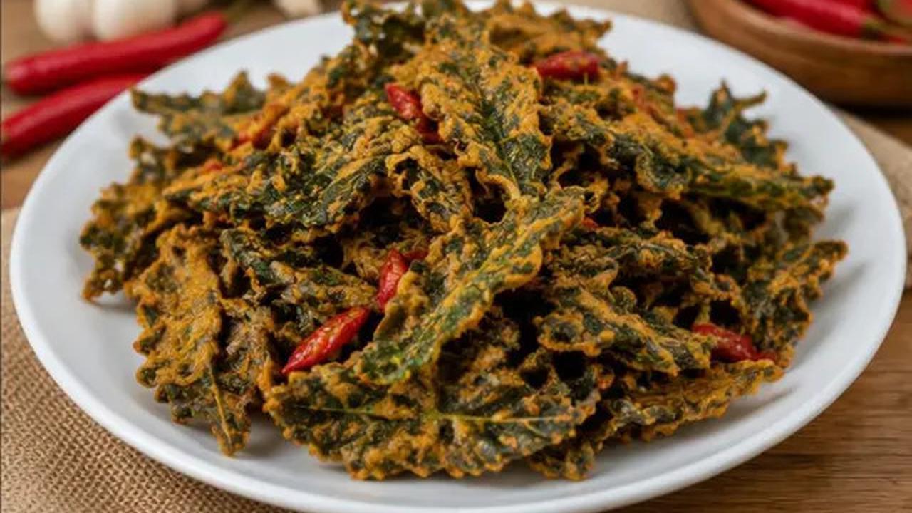 Cara Membuat Dendeng Daun Pepaya Pedas Gurih, Olahan Unik Anti Pahit