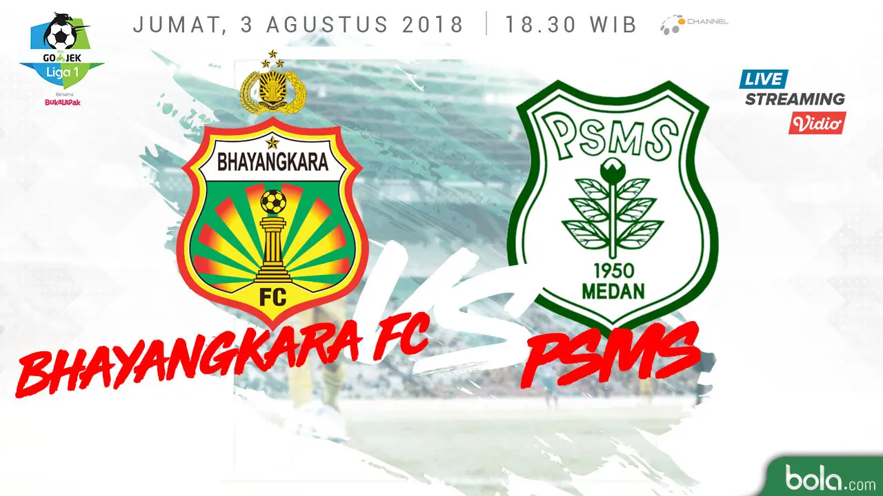 Bhayangkara FC Vs PSMS Medan