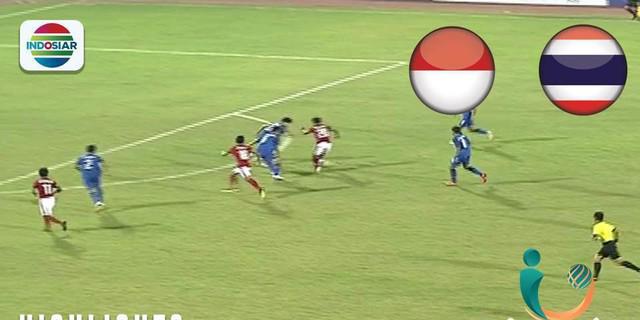 VIDEO: Pertahanan Thailand Kocar-Kacir Saat Diserang Timnas Indonesia U-16