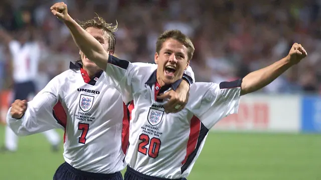 Foto: Melihat Aksi Michael Owen di Piala Dunia 1998, Dua Rekor pun Diraihnya Bersama Timnas Inggris