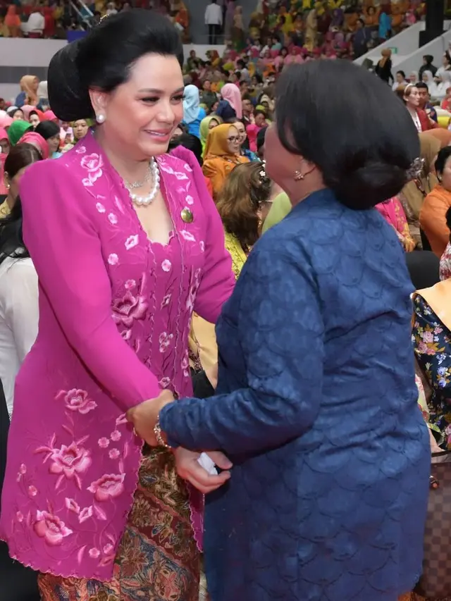 Yanti Airlangga saat Hadir di Acara Hari Kebaya Nasional 2024