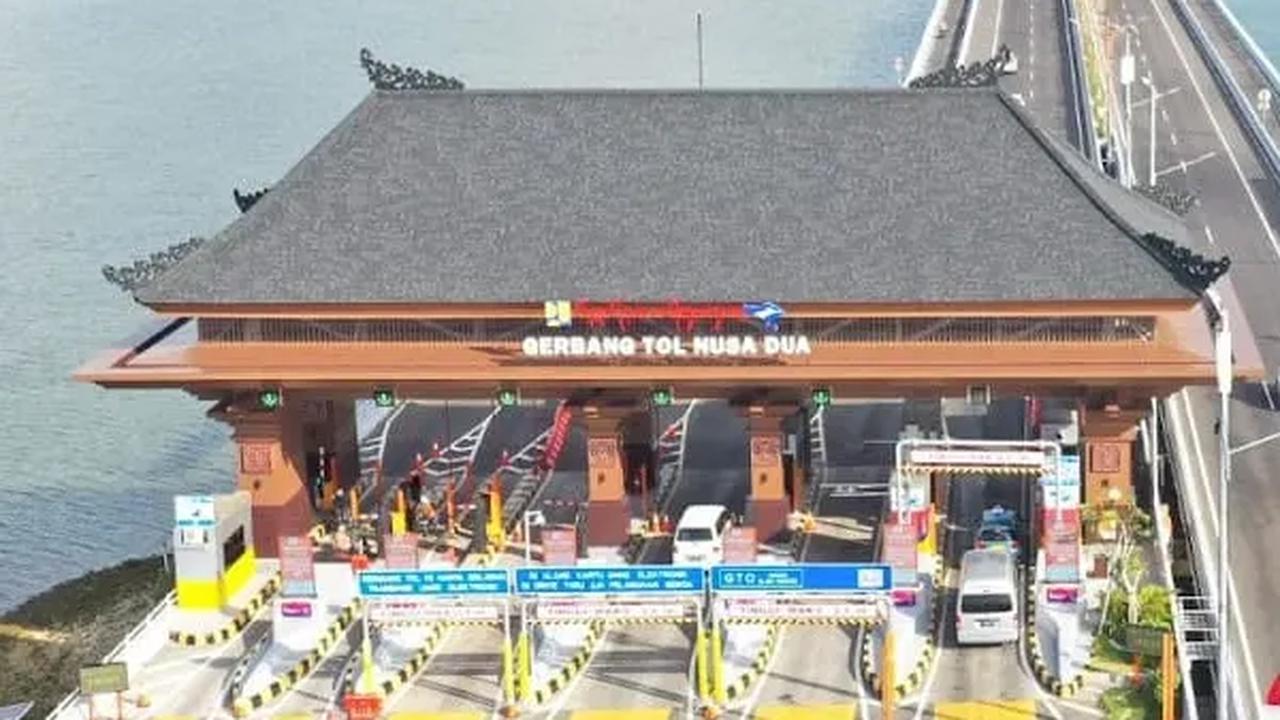 Tol Atas Laut Bali Uji Coba Bayar Tanpa Sentuh di Pekan Kedua Desember 2024