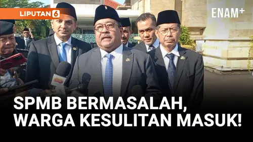 VIDEO: SPMB Bermasalah, Rano Karno: Infrastruktur Jakarta Lebih Baik