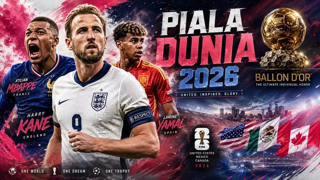 Potensi menang Ballon d'Or karena Piala Dunia 2026