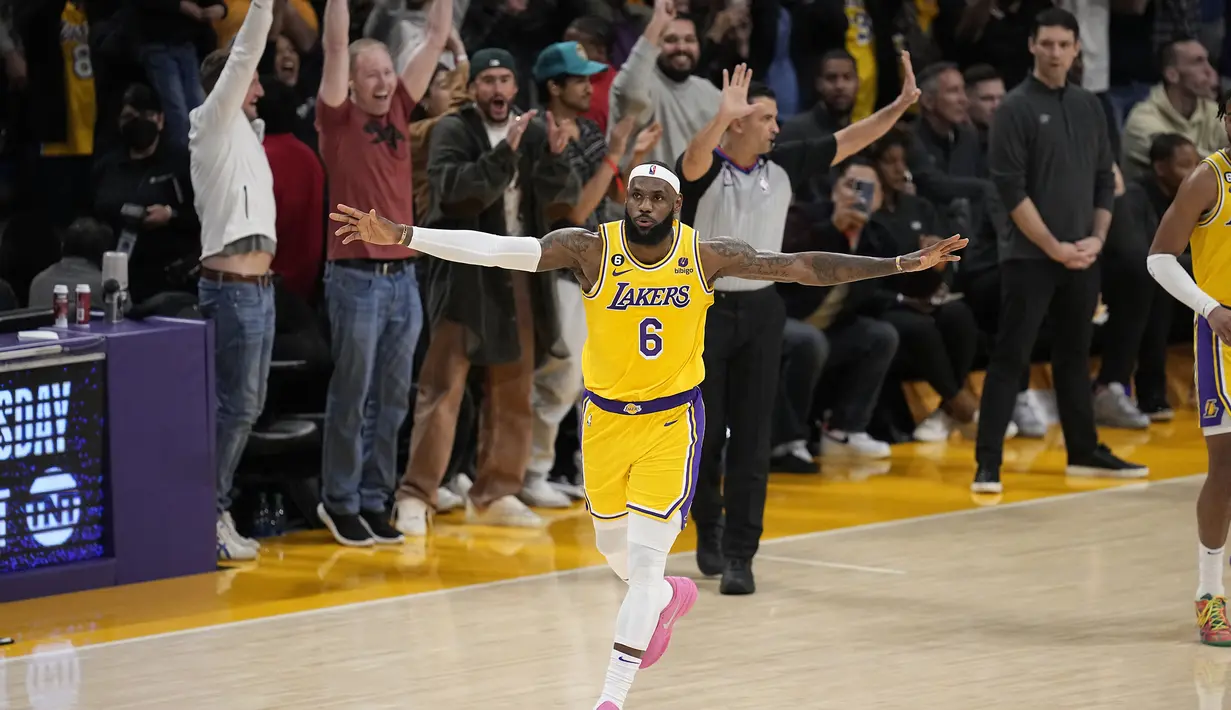 Foto DetikDetik LeBron James Pecahkan Rekor 39 Tahun Kareem Abdul