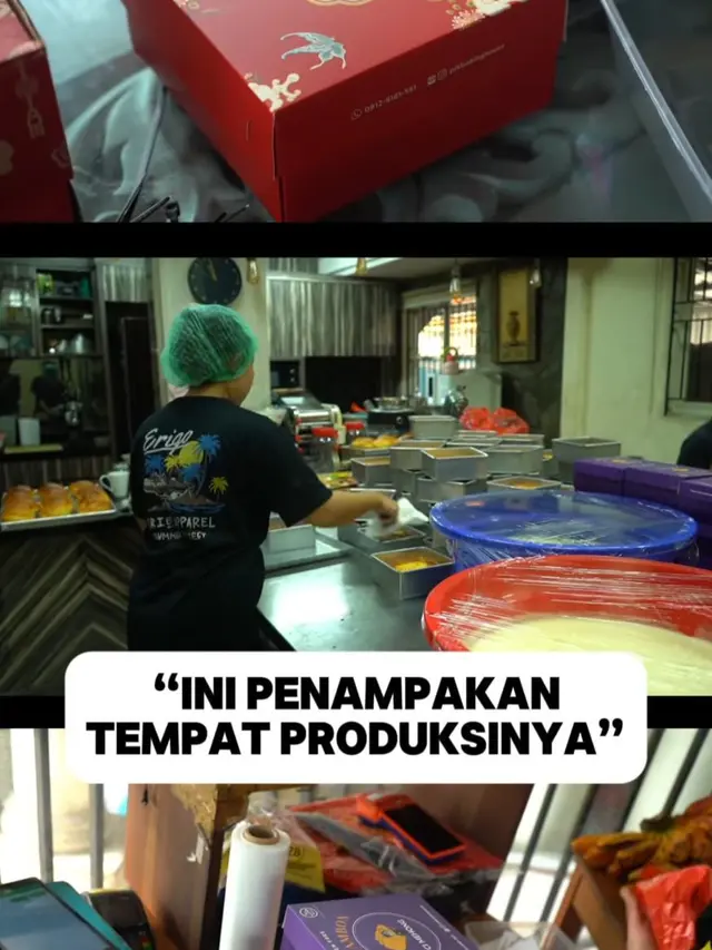 Melaney Ricardo kunjungi rumah produksi ci mehong. (credit:instagram.com/melaney_ricardo)
