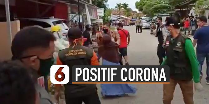 VIDEO: Viral Ibu Ingin Peluk Polisi Ketika Anaknya Akan Dijemput karena Covid-19