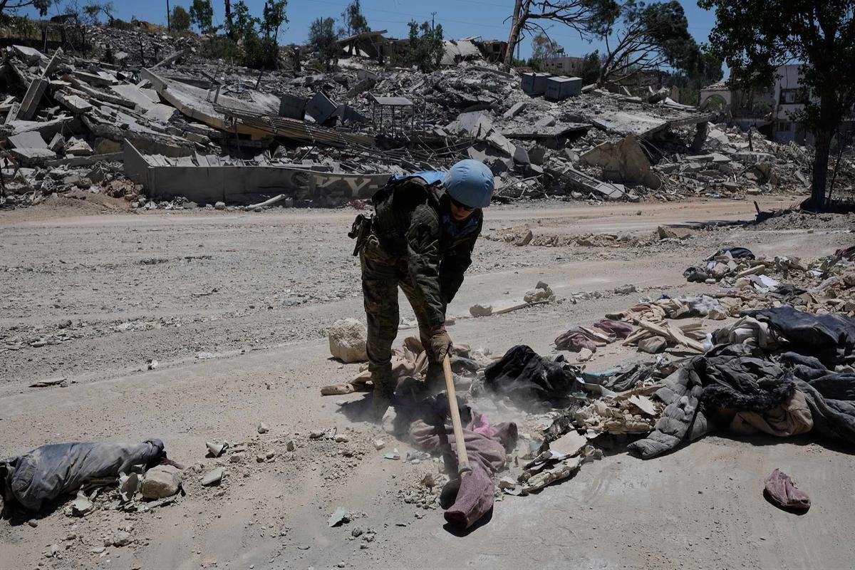 FOTO: PBB Kecam Serangan Mortir yang Tewaskan Personel UNIFIl