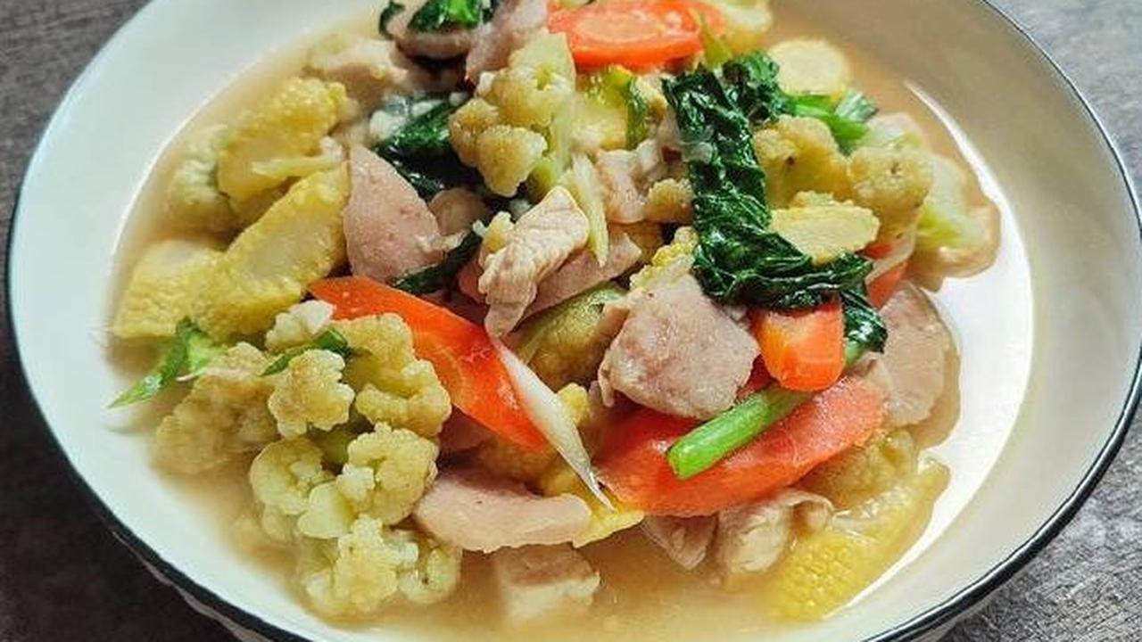 Resep Capcay Sayur Bakso