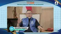 Menteri Perdagangan Zulkifli Hasan dalam Inspirato Sharing Session Liputan6.com.