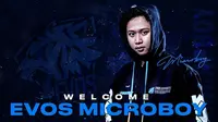 Nizar 'Microboy' Lugatio Pratama yang bergabung di Evos Esports. (Foto: Evos Esports)