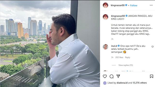 Nassar Lepaskan Sebutan Sebagai King Nassar