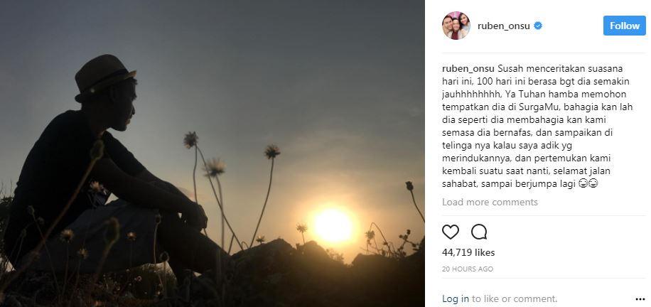 Doa Ruben Onsu Kepada Julia Perez Bikin Menangis News Entertainment Fimela Com