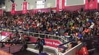 Suasana Padepokan Pencak Silat Taman Mini Indonesia Indah selama menggelar Asian Games 2018. (Liputan6.com/Muhammad Adiyaksa)