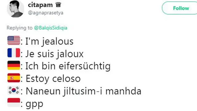 Deretan Twit Cemburu ala Warganet