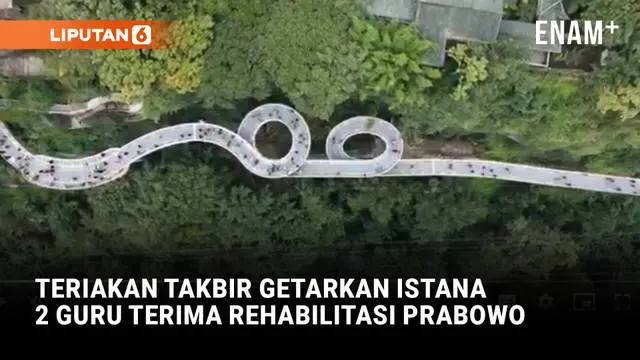 Jalur Gantung Eling di Chongqing, China Resmi Dibuka untuk Umum