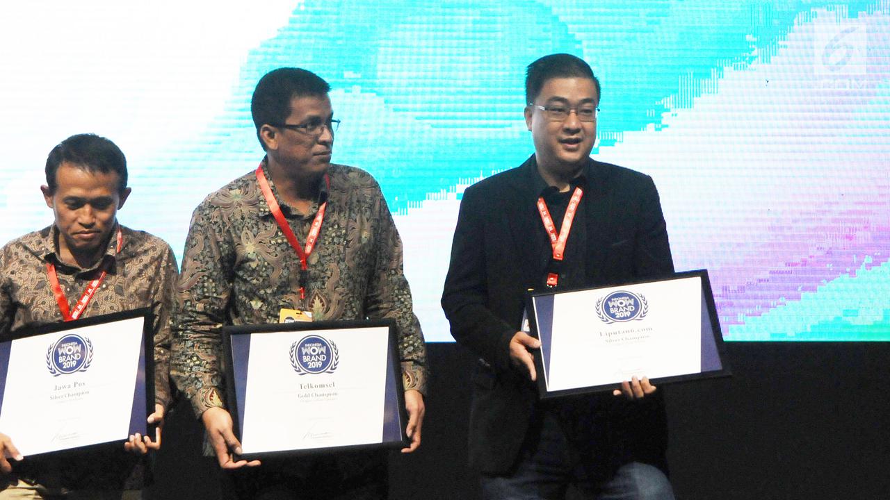 Liputan6.com Sabet Silver News Website pada The Fourth WOW Brands Festive Days 2019