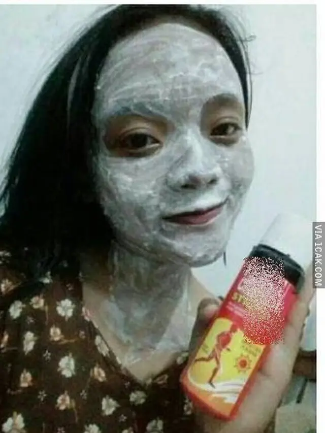 6 Potret Orang Salah Kira Pakai Masker Ini Kocak