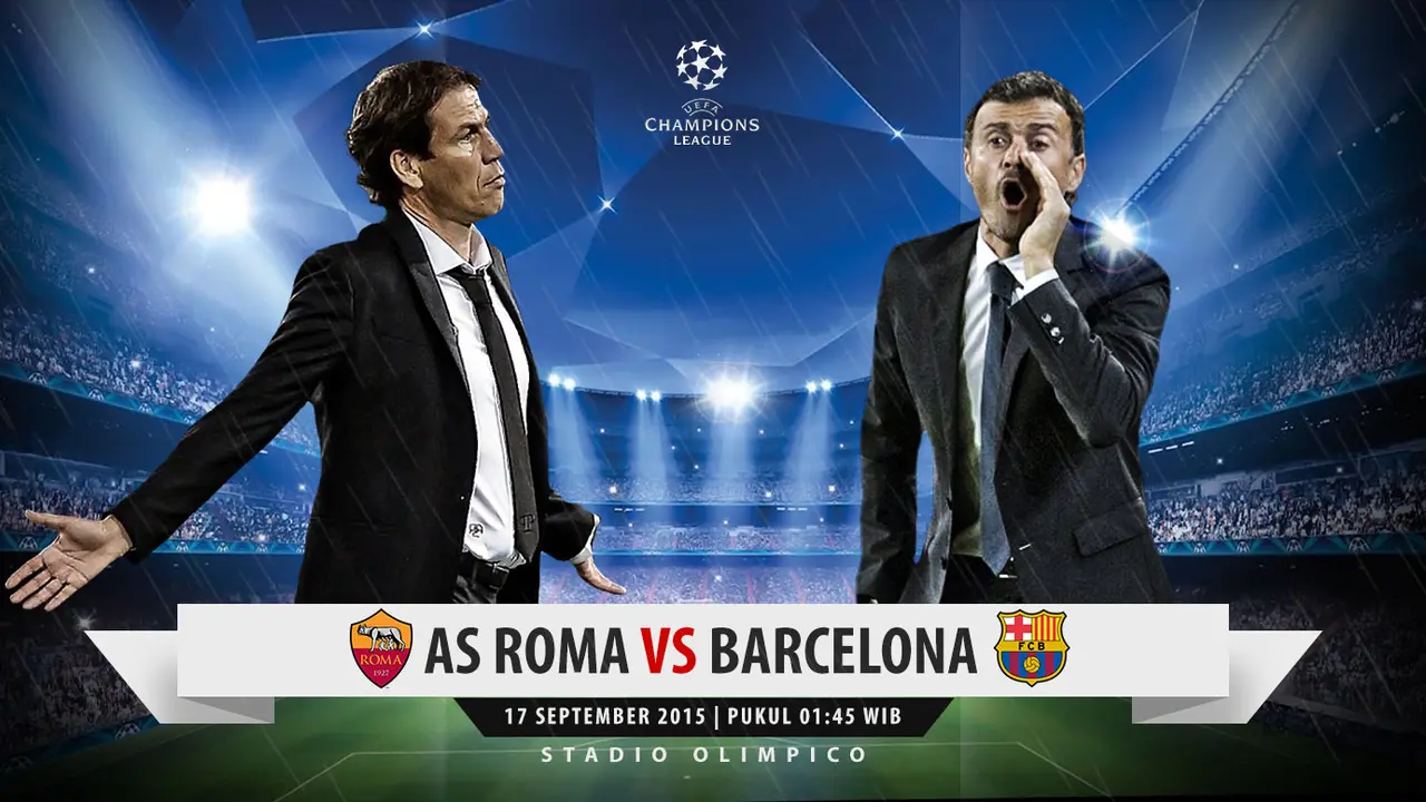 Prediksi AS Roma vs Barcelona (Liputan6.com/Yoshiro)