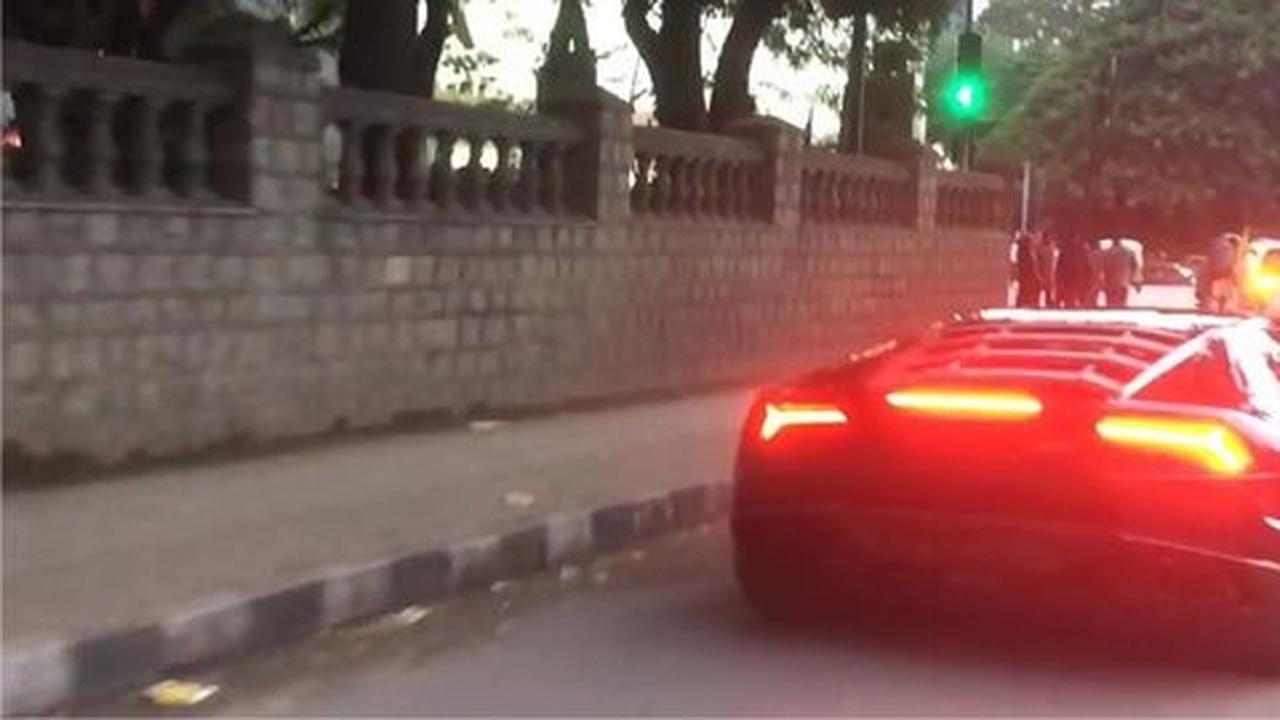 Suara knalpot modifikasi Lamborghini Huracan bikin merinding!