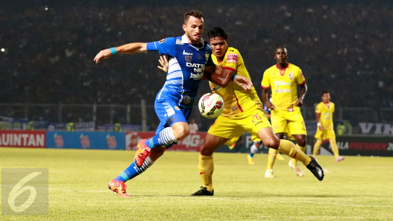 Babak Pertama, Persib Sudah Unggul Dua Gol!