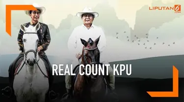 KPU terus melakukan real count untuk Pemilu 2019. Berikut hasil sementara Pilpres 2019 di hari pertama Ramadan 1440H.