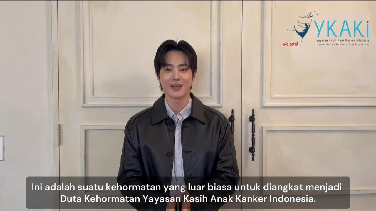Suho EXO Resmi Bergabung dengan YKAKI sebagai Duta Kehormatan untuk Anak Kanker