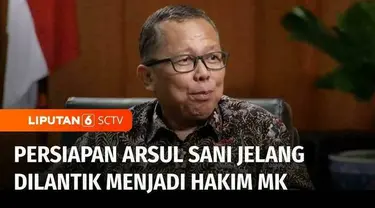 Wakil Ketua MPR RI, sekaligus politikus PPP, Arsul Sani akan dilantik menjadi Hakim Mahkamah Konstitusi pada 17 Januari mendatang menggantikan Wahiduddin Adams yang memasuki masa pensiun. Bagaimana persiapan Arsul sebelum dilantik jadi Hakim MK ?