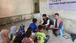 Sekolah Ceria dibuka di bangunan TK/Rumah Al Quran Al Baitina. (dok. BMH)