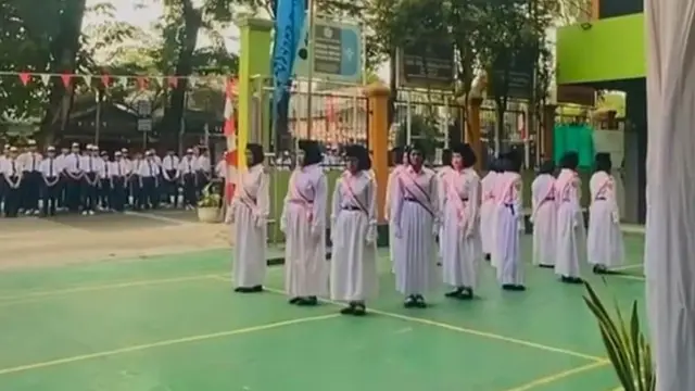 Sekolah SMP Yaspia, Rawa Terate, Jakarta Timur. Salah satu sekolah yang masuk dalam program sekolah swasta gratis.