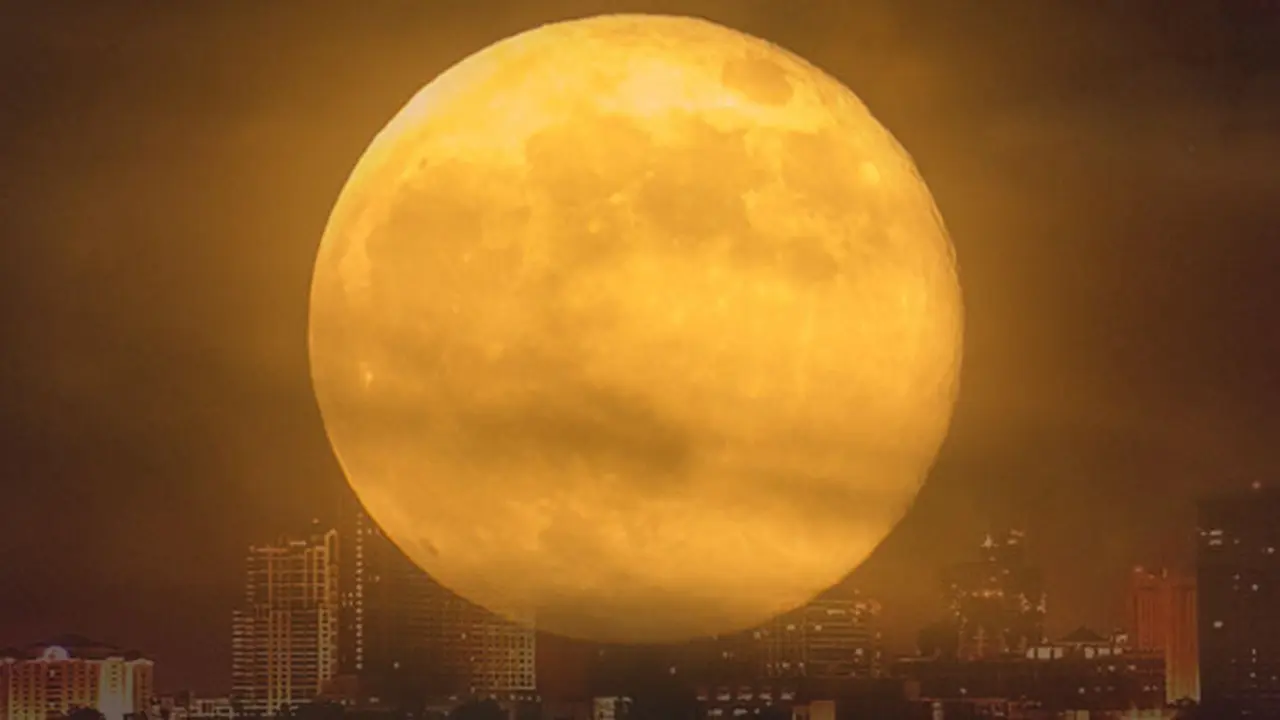 Ilustrasi Supermoon