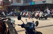 Keseruan keliling Jakarta bersama komunitas Vespa