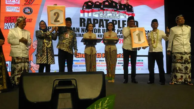 Janji Kampanye Calon Walikota Cirebon di Pilkada Serentak 2018