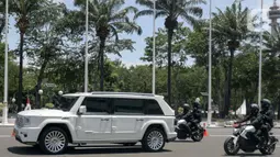 Mobil ini adalah MV3 Garuda Limousine yang merupakan pengembangan terbaru dari MV3. (Liputan6.com/Herman Zakharia)