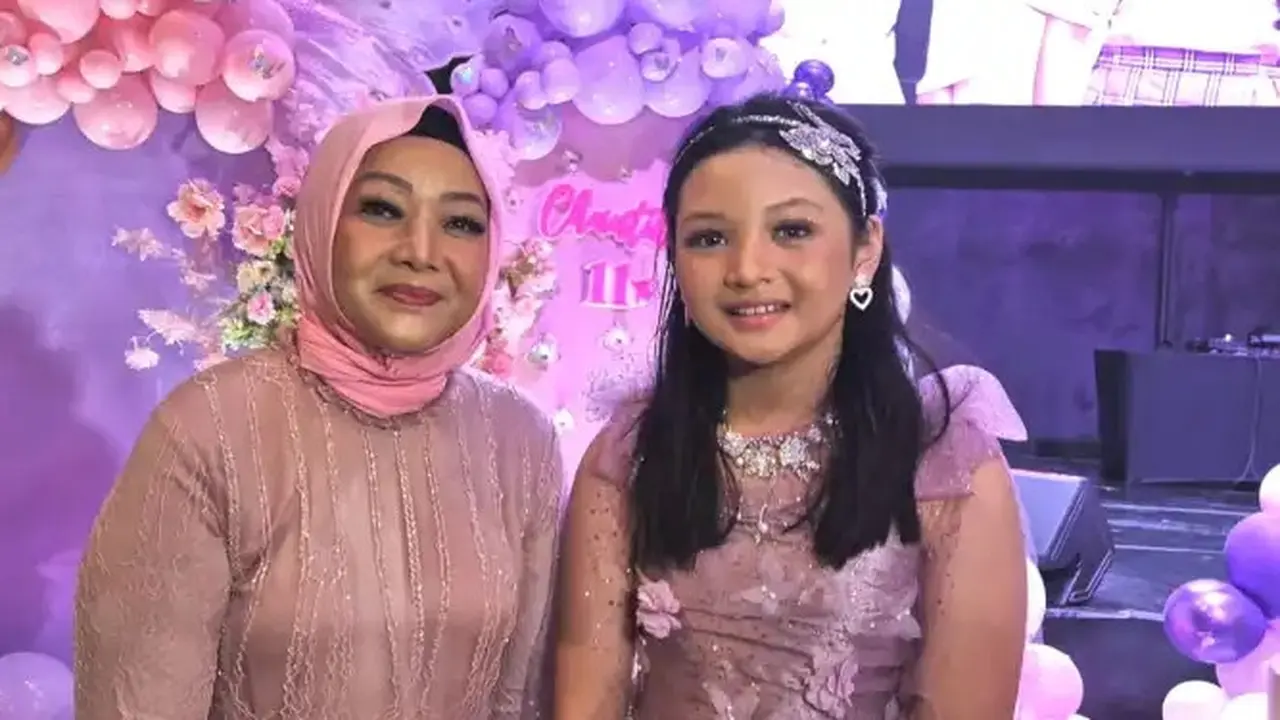 Chantika Hardi merayakan ulang tahunnya yang ke-11