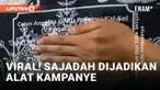 Duh! Sajadah Dijadikan Sarana Kampanye oleh Caleg DPRD Kalsel