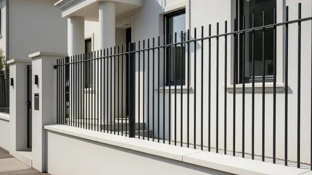 Model Pagar Rumah Modern Simple Tapi Lokk Elegan (AI)