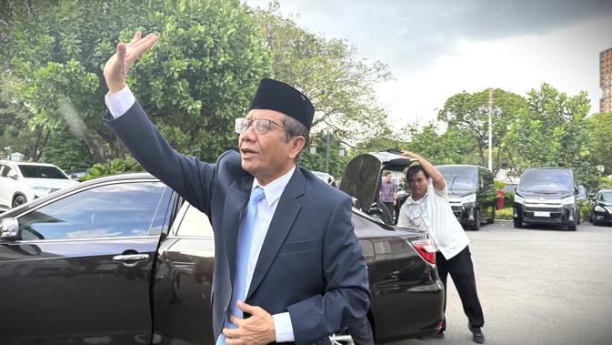Mahfud Md Datang ke Istana di Tengah Agenda Pelantikan Komite Reformasi Polri