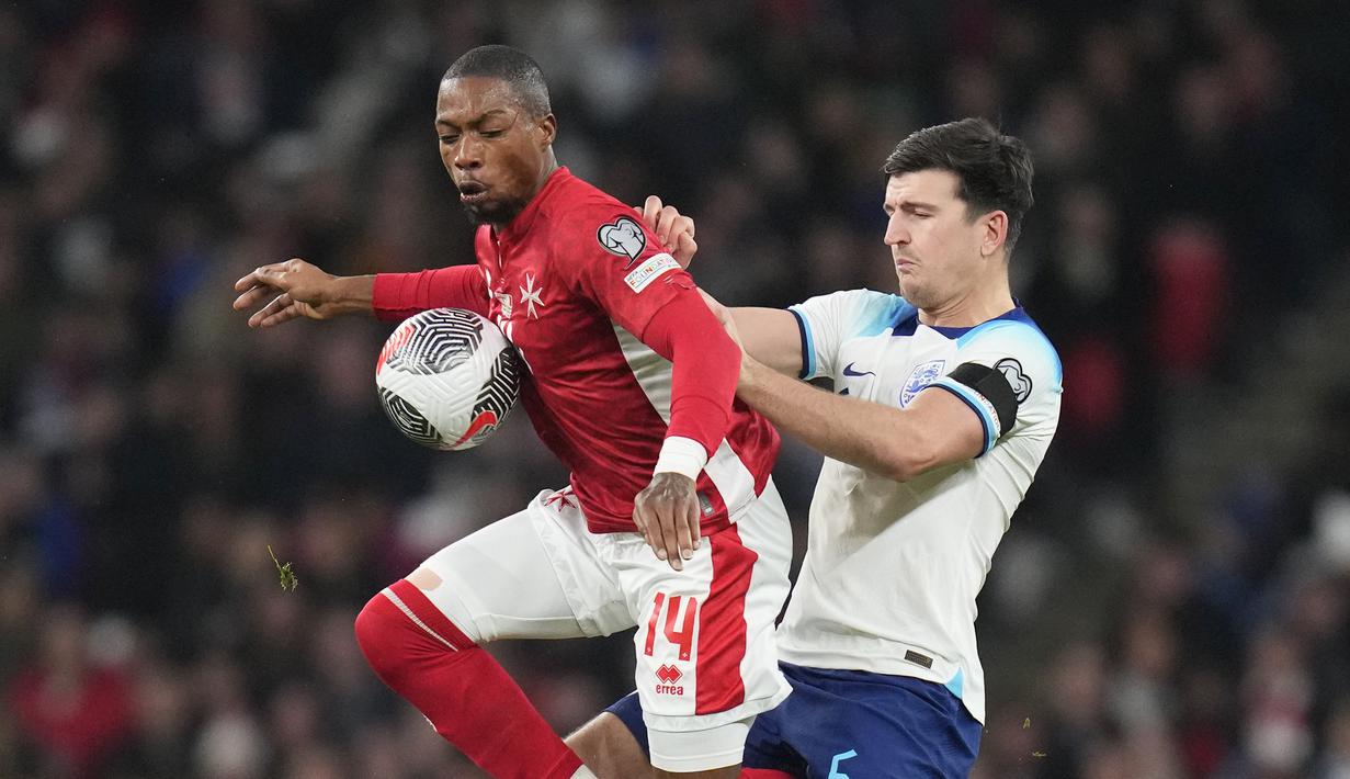 The Three Lions yang sudah memastikan tiket lolos ke putaran final mencoba bereksperimen di laga ini. (AP Photo/Kirsty Wigglesworth)