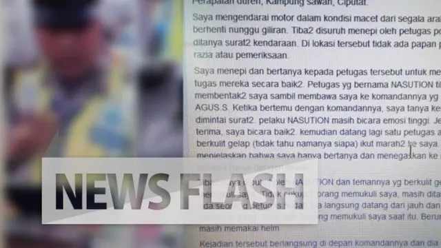 Seorang pengendara bernama Wisnuhandy Widyoastono mem-posting pengakuannya menjadi bulan-bulanan Polisi Lalu Lintas (Polantas) di Ciputat, Tangerang Selatan. Langkah pembelaan pun disiapkan.