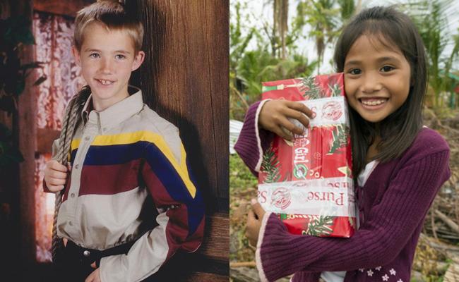 Masa kecil keduanya saat tak mengenal satu sama lain/copyright Tyrel Wolfe/Facebook