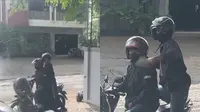 Pencuri Motor todongkan pistol di Lampung. (Dok. Istimewa)