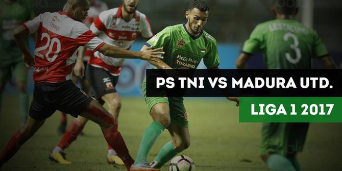VIDEO: Highlights Liga 1 2017, PS TNI vs Madura United 2-3